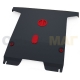 Защита картера и КПП Автоброня для 1,6 сталь 2 мм для Chevrolet Rezzo 2004-2010