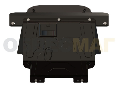 Защита картера и КПП Шериф сталь 2 мм для Ford Fusion 2002-2012 08.1302