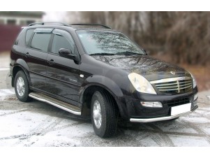 Защита переднего бампера 53 мм для Ssang Yong Rexton № SSR_4